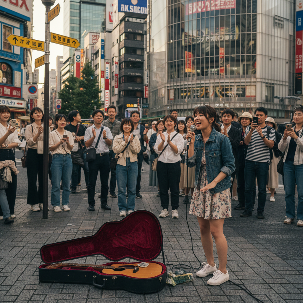東京街頭無預算爆紅！日本女歌手靠口碑行銷炸裂粉絲10萬